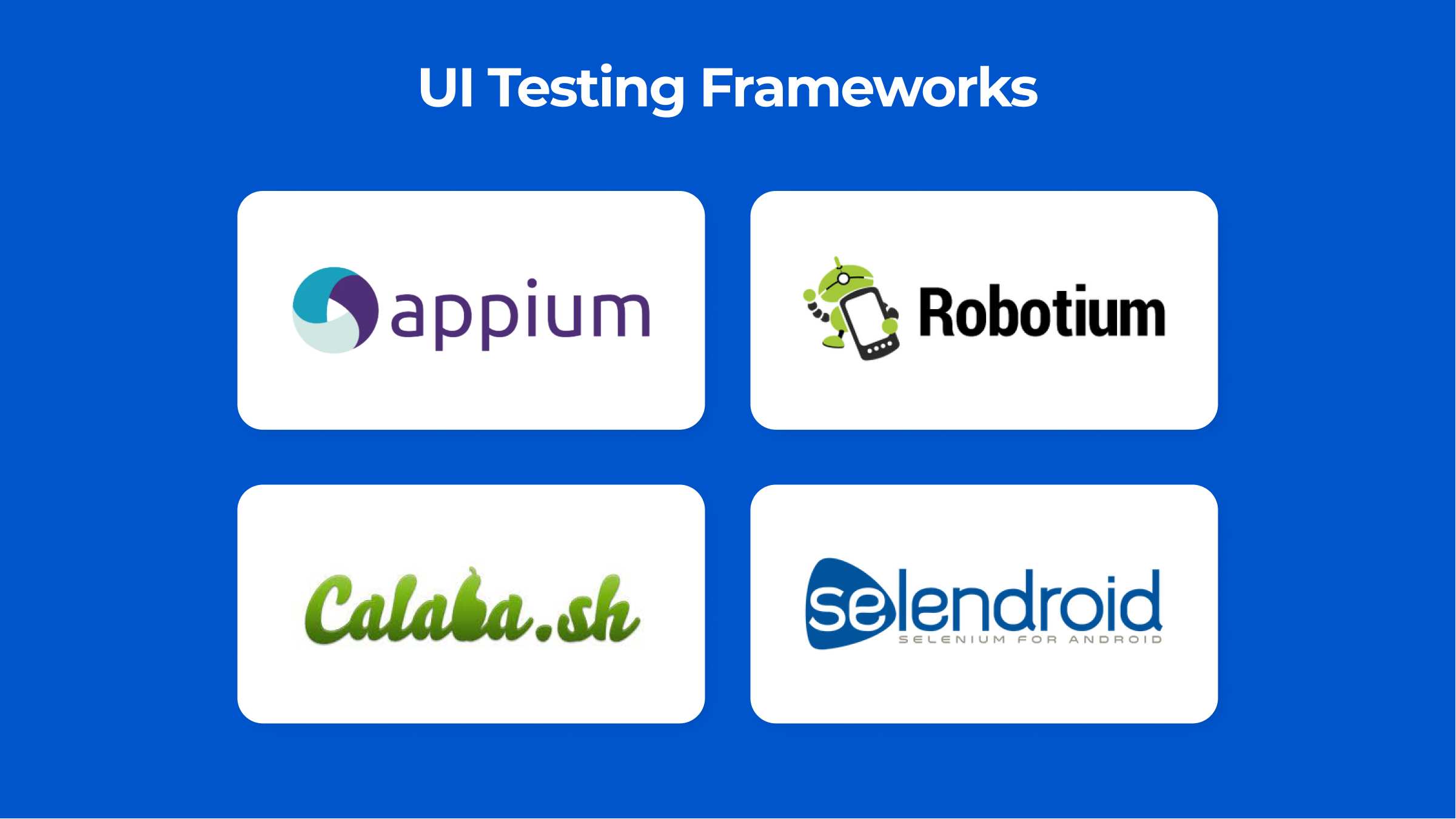 10 Best Frameworks for Testing Android Apps
