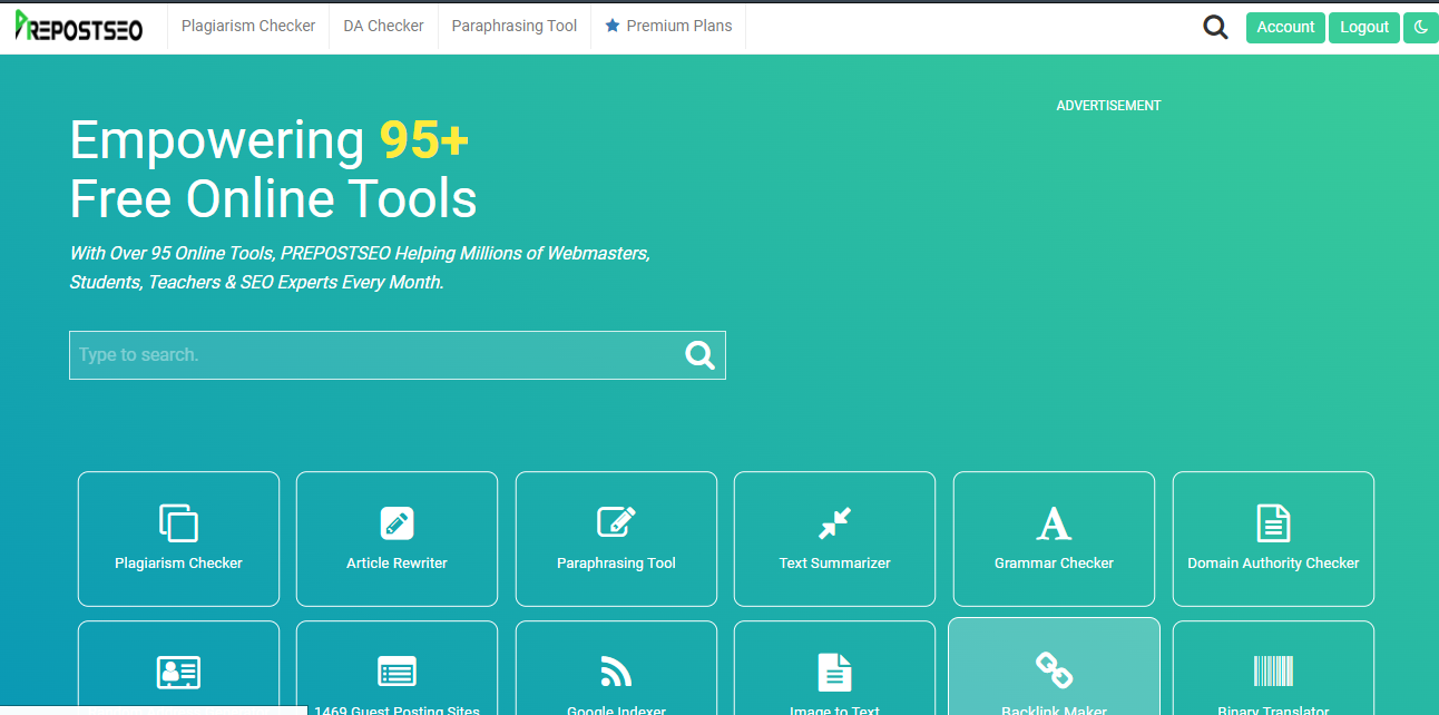Prepostseo - Top 10 Free SEO tools 
