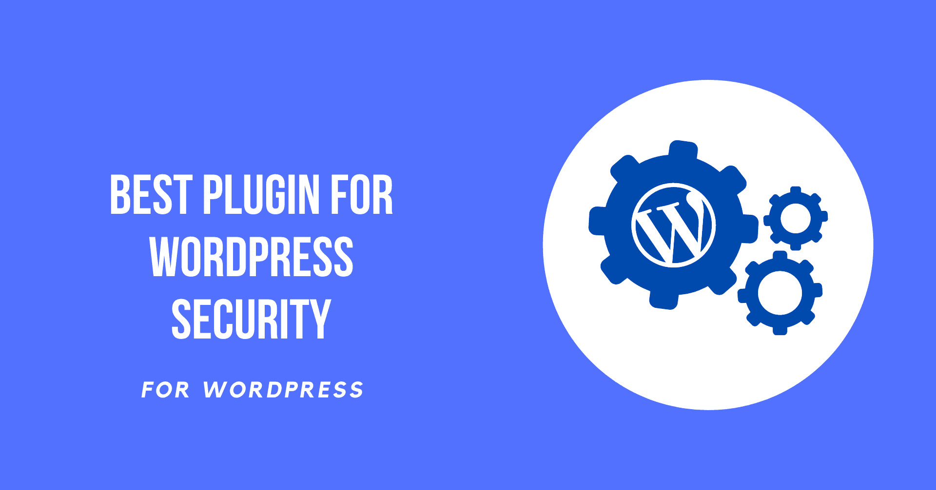 Top 5 Security Plugins for WordPress
